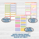 Floral Butterfly Planner Kit | A5 Daily Duo Planner Kit Stickers | Spring Up | KIT-380-L