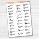 May Wacky Holidays Planner Stickers | F17 | E-328