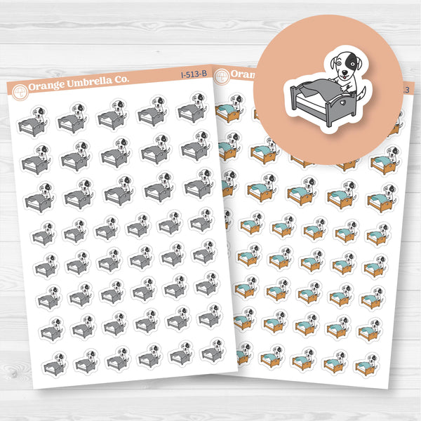 Stella Make Bed Chore Icons Planner Stickers | I-513