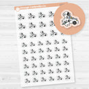 Stella Wash Car Chore Icons Planner Stickers | Clear Matte | I-520-BCM