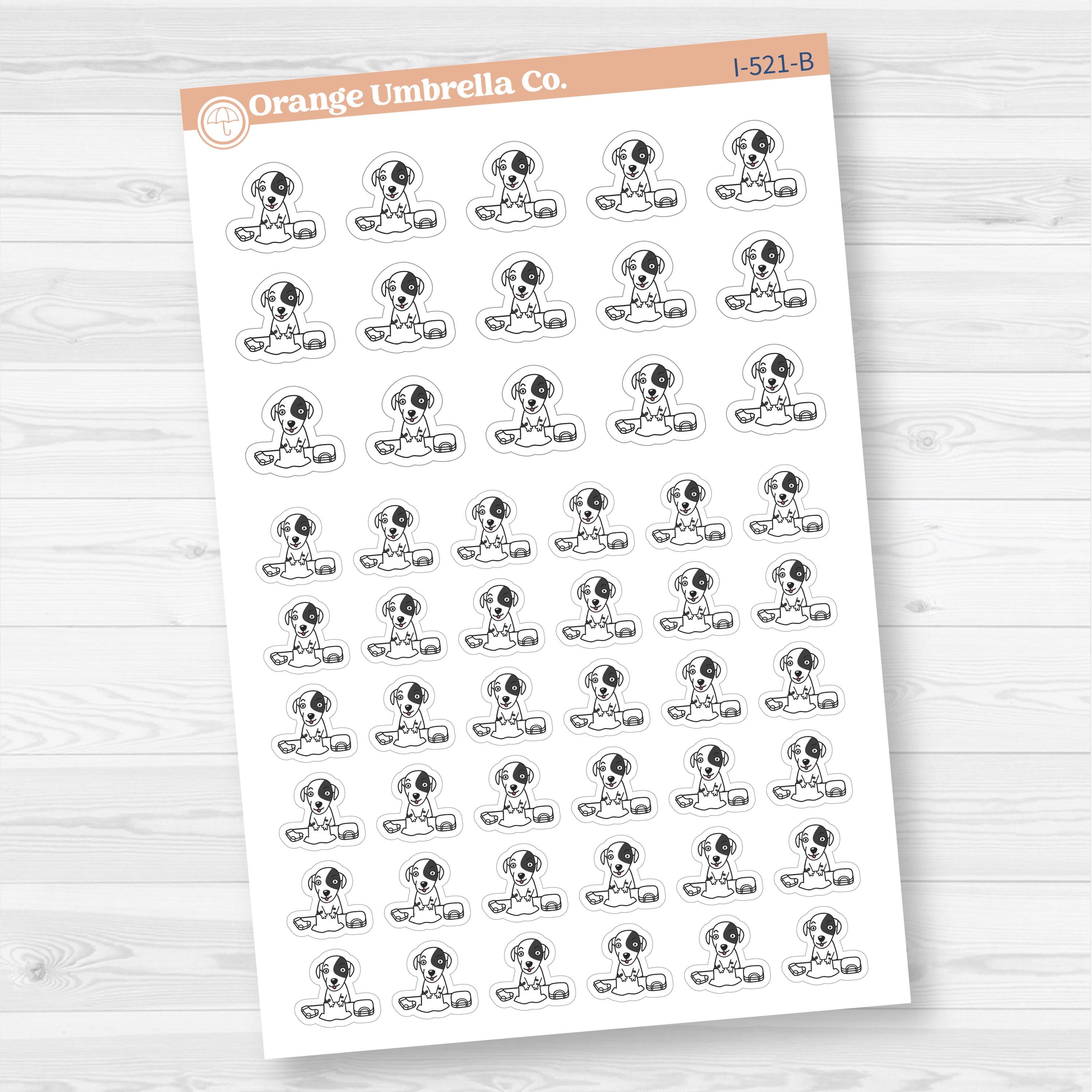 Stella Fold Clothes Chore Icons Planner Stickers | I-521