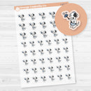 Stella Dusting Chore Icons Planner Stickers | Clear Matte | I-522-CM