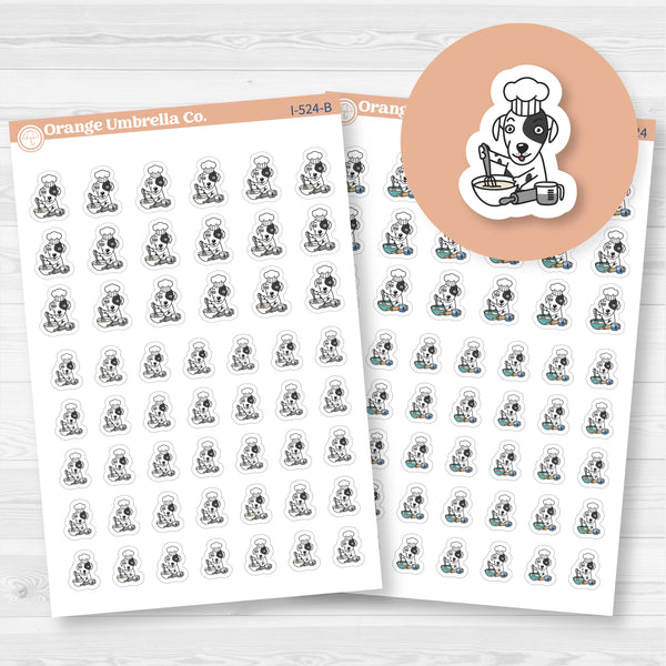 Stella Baking Chore Icons Planner Stickers | I-524