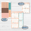 Easter Folk Art Kit | 7x9 Plum Daily Planner Kit Stickers | Some Bunny | KIT-376-P