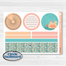 Easter Folk Art Kit | 8.5x11 Plum Monthly & Dashboard Planner Kit Stickers | Some Bunny | KIT-376-U