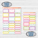 Bird Butterfly and Flower Kit | Weekly Add-On Labels Planner Kit Stickers | Very Violet | KIT-377-C