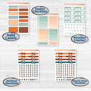Rainy Day April Kit | Weekly Add-On Labels Planner Kit Stickers | Sun Showers | KIT-378-C