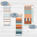 Rainy Day April Kit | A5 Daily Duo Planner Kit Stickers | Sun Showers | KIT-378-L