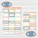 Spring Easter Kit | Weekly Add-On Labels Planner Kit Stickers | Eggcellent | KIT-379-C