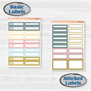 Spring Easter Kit | Weekly Add-On Labels Planner Kit Stickers | Eggcellent | KIT-379-C