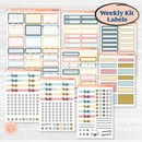 Spring Easter Kit | Weekly Add-On Labels Planner Kit Stickers | Eggcellent | KIT-379-C