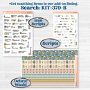 Spring Easter Kit | Hobonichi Cousin Weekly & Daily Planner Kit Stickers | Eggcellent | KIT-379-E