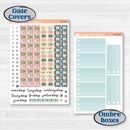 Spring Easter Kit | A5 Plum Daily Planner Kit Stickers | Eggcellent | KIT-379-N