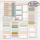 Spring Easter Kit | A5 Plum Daily Planner Kit Stickers | Eggcellent | KIT-379-N