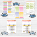 Floral Butterfly Planner Kit | Weekly Add-On Labels Planner Kit Stickers | Spring Up | KIT-380-C