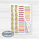 Floral Butterfly Planner Kit | Journaling Kit Planner Stickers | Spring up | KIT-380-D