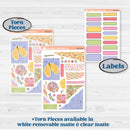 Floral Butterfly Planner Kit | Journaling Kit Planner Stickers | Spring up | KIT-380-D