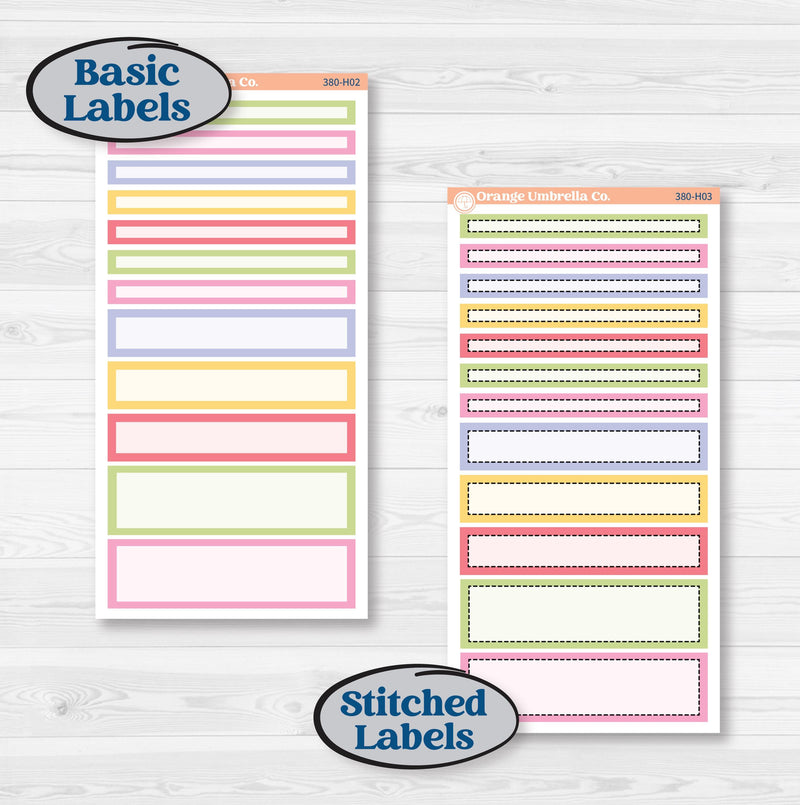 Floral Butterfly Planner Kit | 7x9 Compact Vertical Planner Kit Stickers | Spring Up | KIT-380-H