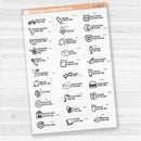 May Wacky Holidays Planner Stickers | F17 | E-328