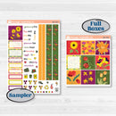 Spring Sticker Kit, Flower Stickers, Floral Planner Kit | Hobonichi Cousin Weekly & Daily Planner Kit Stickers | Flower Garden | KIT-381-E