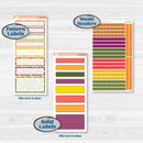 Spring or Summer Floral Kit | 7x9 Erin Condren Daily Duo Planner Kit Stickers | Flower Garden | KIT-381-M