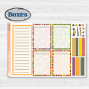 Spring or Summer Floral Kit | Laurel Denise Portrait Planner Kit Stickers | Flower Garden | KIT-381-R