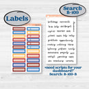 Floral Memorial Day Kit | A5 Plum Monthly & Dashboard Planner Kit Stickers | Brave | KIT-382-S