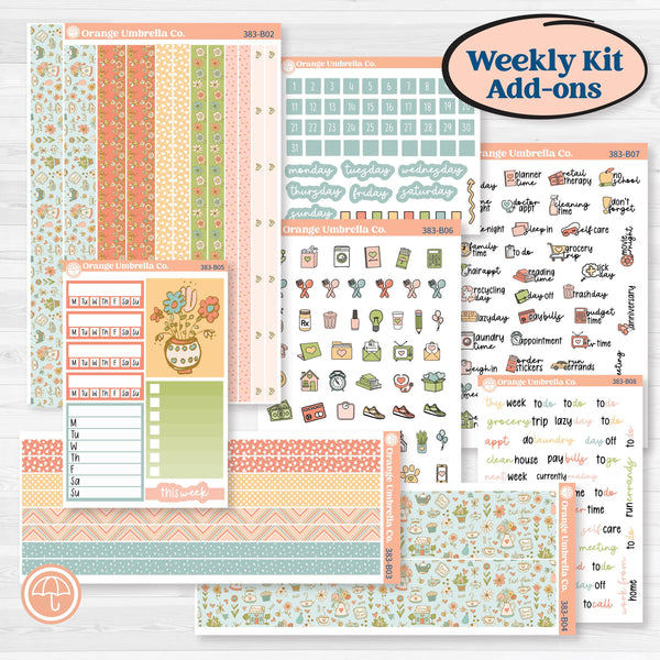 Mother’s Day Kit | Weekly Add-On Planner Kit Stickers | Mom's Day Off | KIT-383-B