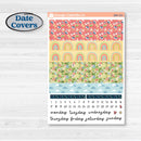 Butterflies & Rainbow Summer Kit | A5 Daily Duo Planner Kit Stickers | Spring Breeze | KIT-384-L