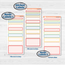 Butterflies & Rainbow Summer Kit | 7x9 Erin Condren Daily Duo Planner Kit Stickers | Spring Breeze | KIT-384-M