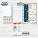 Butterflies & Rainbow Summer Kit | 7x9 Erin Condren Daily Duo Planner Kit Stickers | Spring Breeze | KIT-384-M