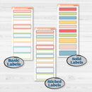 Butterflies & Rainbow Summer Kit | A5 Plum Daily Planner Kit Stickers | Spring Breeze | KIT-384-N