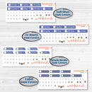 Bear and Plant Kit | Weekly Sticker Kit for Vertical Planners like Erin Condren | Homebody | KIT-385-A