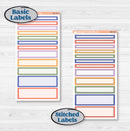 Bear and Plant Kit | 7x9 Compact Vertical Planner Kit Stickers | Homebody | KIT-385-H