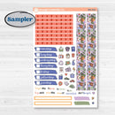 Bear and Plant Kit | 7x9 Compact Vertical Planner Kit Stickers | Homebody | KIT-385-H