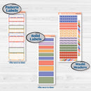 Bear and Plant Kit | A5 Daily Duo Planner Kit Stickers | Homebody | KIT-385-L