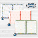 Bear and Plant Kit | 7x9 Erin Condren Daily Duo Planner Kit Stickers | Homebody | KIT-385-M