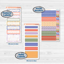 Bear and Plant Kit | 7x9 Erin Condren Daily Duo Planner Kit Stickers | Homebody | KIT-385-M
