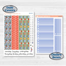 Bear and Plant Kit | 7x9 Plum Daily Planner Kit Stickers | Homebody | KIT-385-P