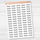 This Week Planner Stickers | F8 | S-140