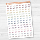 Appointment Planner Stickers | F8 | S-174