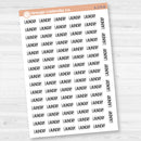 Laundry Planner Stickers | F8 | S-175