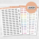 Laundry Planner Stickers | F8 | S-175