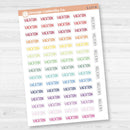 Vacation Planner Stickers | F8 | S-177