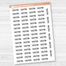 Vacation Planner Stickers | F8 | S-177