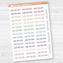 Work From Home Planner Stickers | F8 | S-179