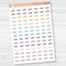 Work Script Planner Stickers | F8 | S-181