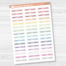 Currently Reading Planner Stickers | F8 | S-183