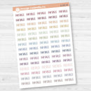 Pay Bills Planner Stickers | F8 | S-191