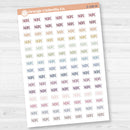 Nope Script Planner Stickers | F8 | S-198